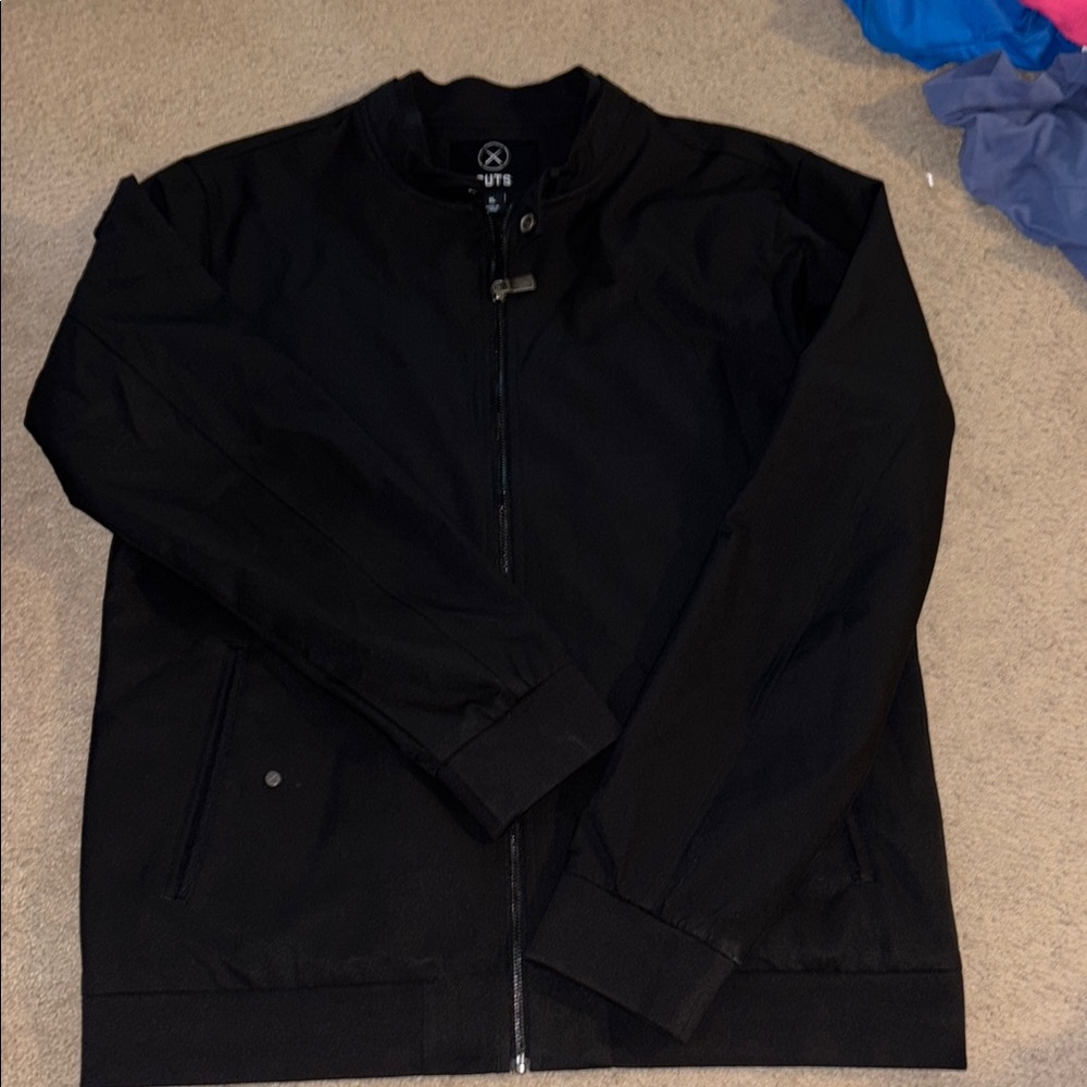 Cuts Clothing Black Lightweight Shirt Jacket